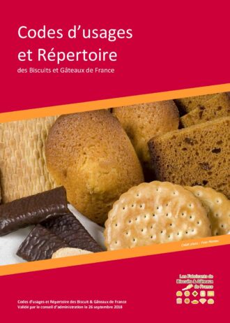 Codes d'usages biscuits et gateaux