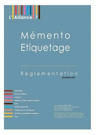 Memento étiquetage